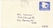 #U557 8-cent Eagle Patriotic 1971 Postal Stationery Cover - 1961-80