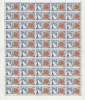 EGYPT 1913- 1988 MNH FULL SHEET 50 STAMPS 25 PIASTRES DIAMOND JUBILEE SCOUT MOVEMENT 75 Years Ann - Unused Stamps
