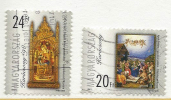 HUNGARY-1998. Christmas/Painting-Visit Of The Shepherds/Mary Upon The Throne With The Infant USED!!!! IV.  Mi4519-4520. - Oblitérés