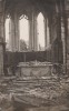 Vosges ETIVAL CLAIREFONTAINE - Photo De L´Eglise Dynamitée - 8 Novembre 1944 8 Heures Du Soir - Froissure En Bas - Etival Clairefontaine