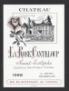 Etiquette De Vin Saint Estèphe 1969  -  Chateau La Rose Canteloup  - Thème Flore Rose  -  G. Meffre - Rosas