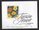 Etiquette De Vin Touraine Primeur  - Thème Flore  -  Chais Montaigne à Angoulème  (16) - Fiori