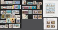 Europa Cept 1979 Complete Year +  Portugal Prosphor Set  Total 70  Values + 2 M/S  MNH - Años Completos