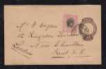 Brazil Brasil Ca 1897 Uprated Wrapper To LONDON - Lettres & Documents