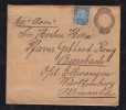 Brazil Brasil Ca 1912 Uprated Wrapper Stationery SANTOS To BEERSBACH Germany - Covers & Documents
