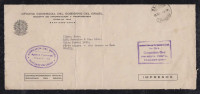 Brazil Brasil 1951 Diplomatic Cover Front CHILE FRANQUIA POSTAL PANAMERICANA PM - Lettres & Documents