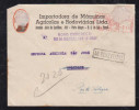 Brazil Brasil 1956 Meter Cover PORTO ALEGRE To SOLEDADE Back To Sender AO REMETENTE - Lettres & Documents