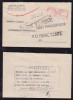 Brazil Brasil 1960 Meter Cover PORTO ALEGRE To TERESOPOLIS Back To Sender NA PROCURADO AO REMETENTE - Cartas & Documentos
