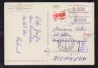 Brazil Brasil 1987 Picture Postcard PINA Postmark And D.H. Postmark To Germany - Storia Postale