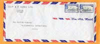 British Honduras 1958 Cover Mailed To USA - British Honduras (...-1970)