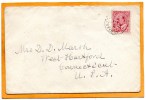 Canada Old Cover Mailed To USA - Lettres & Documents