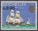 Seychelles 1968 200th Anniversary Of Landing On The Island Of Praslin. Sailing Ships. Mi 253 MNH - Other (Sea)