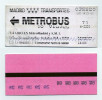 Madrid 2007 - Ticket 10 Voyages - 10 Viajes - Espagne - Spain - Scan Recto Verso - Europe