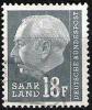 Heuss 1957: Michel-No.416 (18F) Mit O SAARBRÜCKEN  (Michel € 6.00) - Used Stamps