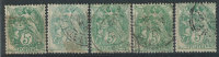 Francia 1900 Usato - Mi.90 5x - Other & Unclassified