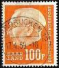 Saarland Heuss 1957: Michel-No.426 (100F) Mit O SAARBRÜCKEN 17.4.59 (Michel € 9.00) - Oblitérés