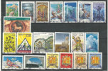 Année Complète ANDORRE 2002.  20 T-p Oblitérés Première Qualité. (Inclus EUROPA 2002 "le Cirque" & Hautes Faciales) - Used Stamps