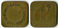 N93-0182 - Monnaie De Nécessité - Saint-Germain-en-Laye - Café Du Débarcadère - 1 Franc - Notgeld