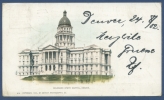 Denver Colorado Regierungsgebäude, Gelaufen 1902 Marke Fehlt (AK283) - Denver