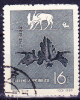 VR China PR Of  China RP De Chine - Chin. Riesenhirsch (Sinomegaceros Pachyospeus)  1958 - Gest. Used Obl. - Used Stamps