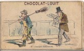 CHROMO CHOCOLAT LOUIT UNE LECTURE ABSORBANTE - Louit