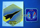 STICKER - Lot De 2 AUTOCOLLANTS - ARMEE DE L´AIR Et ESQUADRILHA DA FUMACA BRESIL - Aviation