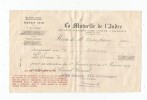 Reçu , LA MUTUELLE DE L´INDRE , 1918 , LE DORAT - Bank & Insurance