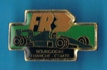 PIN´S //  ** FR3 ** BOURGOGNE ** FRANCHE-COMTÉ ** FORMULE  ** - Automobile - F1