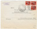 LBL33D-  ITALIE AMGVG LETTRE TRIESTE / OBERMEILEN 12/6/1947 - Marcophilia