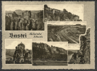 Germany, Bastei, MultI  View,"Hand Foto", 1964 . - Bastei (sächs. Schweiz)