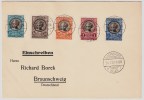 Luxemburg, 1927, Luxus Satz-Brief Caritas,  Zentr. Klare Stp. !!  Prifix 250,- ,  #3724 - Briefe U. Dokumente