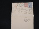 BELGIQUE - Entier Postal En Recommandé Avec Complément D Affr. De Bruxelles Pour Arlon En 1900  - à Voir - Lot P10155 - Carte-Lettere