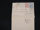 BELGIQUE - Entier Postal En Recommandé Avec Complément D Affr. De Bruxelles Pour Arlon En 1900  - à Voir - Lot P10155 - Cartes-lettres