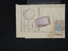 FRANCE -TUNISIE - Récipissé D'un Colis Postal En 1914 - Aff. Plaisant - à Voir - Lot P10178 - Covers & Documents