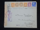 NORVEGE -Enveloppe Pour La France En 1942 Par Avion Et Avec Controle Allemand - Aff. Plaisant - à Voir - Lot P10187 - Cartas & Documentos