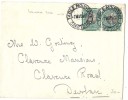 LBL33D-  AFRIQUE DU SUD LETTRE OBL. TABLE MOUNTAIN / DURBAN 7/5/1930 - Storia Postale
