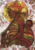 Afrique : Ouganda - David Kibuuka (artiste Peintre "Mère Et Enfant" (arts Tableaux) - Oeganda