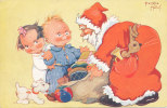 ILLUSTRATION /BEATRICE MALLET / PERE NOEL APPORTANT LES CADEAUX AUX ENFANTS - Mallet, B.