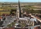 HANDSCHOOTE   (Nord)  -   L' Eglise Et Le Nouveau Jardin  -  Vue Aérienne - Hondshoote