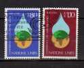 ONU Ginevra ° - 1976 -  Zum.  65 - 66. Usato - Used Stamps