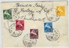 LBL33D-  HONGRIE SÉRIE DE 1933 'FÊTE DES BOY SCOUTS"  SUR LETTRE RECOMMANDÉE BUDAPEST / PARIS - Postmark Collection
