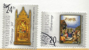 HUNGARY-1998. Christmas/Painting-Visit Of The Shepherds/Mary Upon The Throne With The Infant USED!!!! XIV.  Mi4519-4520 - Used Stamps