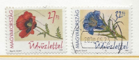 HUNGARY - 1999. Greetings/ Flowers/ Red Poppy  USED!!!  I.  Mi 4557-4558. - Gebruikt