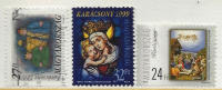 HUNGARY - 1999. Christmas I-II./ Magi / Madonna And Child - Stained Glass USED!!  I.  Mi 4566,4567-4568. - Usado