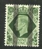 Great Britain 1939 9p King George VI Issue #246xx - Ungebraucht