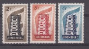 Luxemburg, Nr 555/557 **, Michel = 300 € (X09000) - 1956