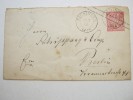 1868, ZIEBINGEN , Klarer Stempel Auf Brief - Entiers Postaux