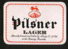 Pilsner Lager Allsopp (Kenya), Beer Label From 1966. - Bier