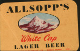 Allsopp`s White Cap Lager Beer (Kenya), Beer Label From 60`s. - Bier