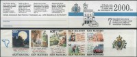 1992 San Marino, Attrattive Turistiche Libretto, Serie Completa Nuova (**) AL FACCIALE - Booklets